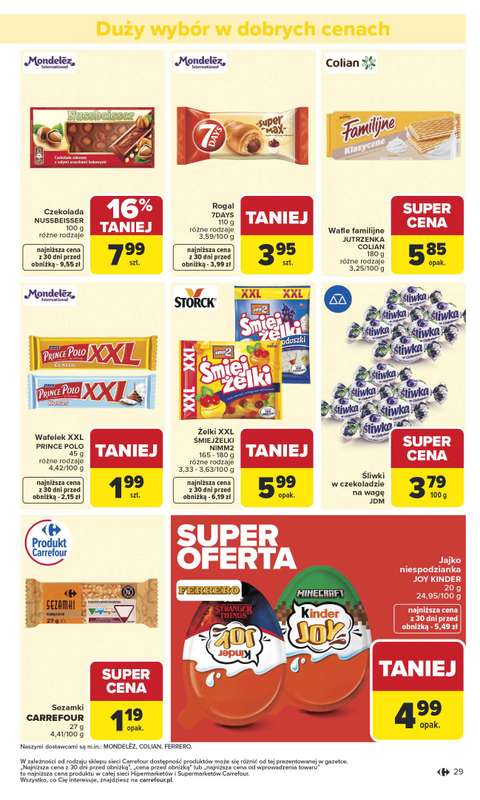Carrefour Market - gazetka promocyjna Gazetka Carrefour Market od poniedziałku od poniedziałku 12.01 do soboty 17.01 - strona 31