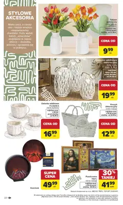 Carrefour - gazetka promocyjna Gazetka Dom dla Twojej wygody od poniedziałku 12.01 do soboty 31.01 - strona 22