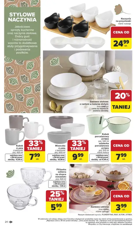 Carrefour - gazetka promocyjna Gazetka Dom dla Twojej wygody od poniedziałku 12.01 do soboty 31.01 - strona 24