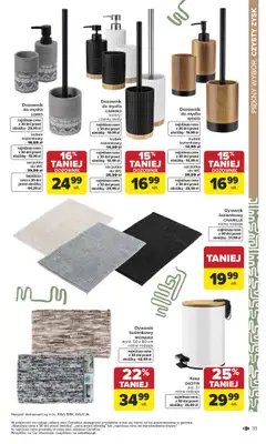 Carrefour - gazetka promocyjna Gazetka Dom dla Twojej wygody od poniedziałku 12.01 do soboty 31.01 - strona 33
