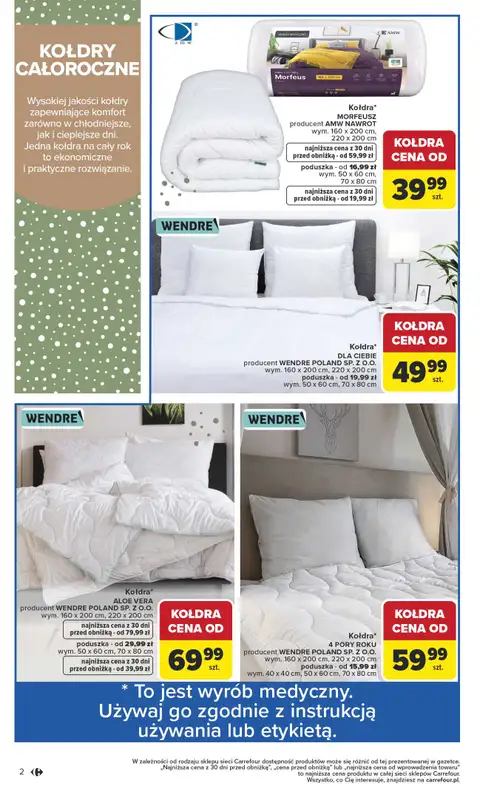 Carrefour - gazetka promocyjna Gazetka Dom dla Twojej wygody od poniedziałku 12.01 do soboty 31.01 - strona 2