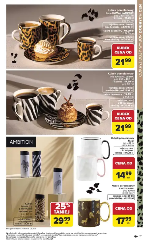 Carrefour - gazetka promocyjna Gazetka Dom dla Twojej wygody od poniedziałku 12.01 do soboty 31.01 - strona 17