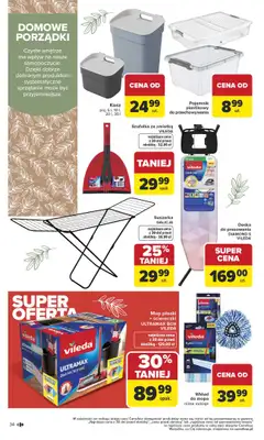 Carrefour - gazetka promocyjna Gazetka Dom dla Twojej wygody od poniedziałku 12.01 do soboty 31.01 - strona 34