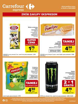 Carrefour Express - gazetka promocyjna Gazetka Express od wtorku 13.01 do poniedziałku 19.01 - strona 2