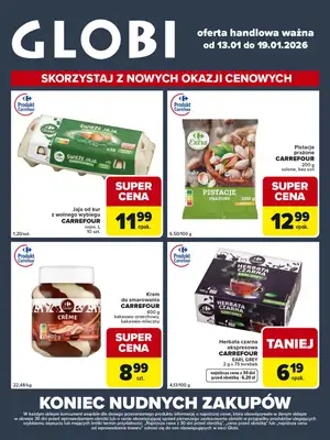 Globi - gazetka promocyjna Gazetka od wtorku 13.01 do poniedziałku 19.01 - strona 2