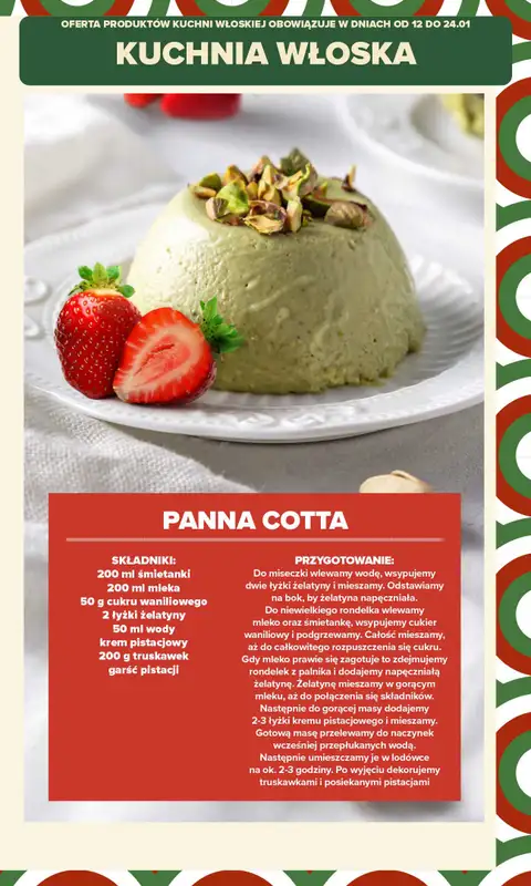 Carrefour Market - gazetka promocyjna Gazetka Kuchnia Włoska od poniedziałku 12.01 do niedzieli 25.01 - strona 15