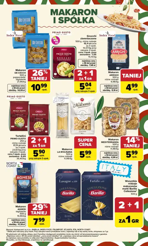 Carrefour Market - gazetka promocyjna Gazetka Kuchnia Włoska   - strona 3