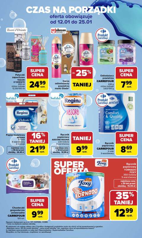 Carrefour - gazetka promocyjna Gazetka Zabłysnąć w Nowym Roku! od poniedziałku 12.01 do niedzieli 25.01 - strona 7