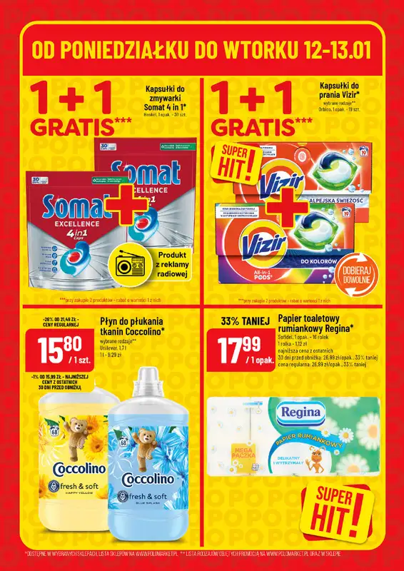 POLOmarket - gazetka promocyjna Super hity od poniedziałku 12.01 do wtorku 13.01 - strona 6