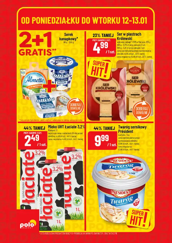 POLOmarket - gazetka promocyjna Super hity od poniedziałku 12.01 do wtorku 13.01 - strona 4