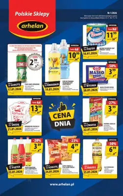 Arhelan - gazetka promocyjna Gazetka od piątku 16.01 do niedzieli 25.01