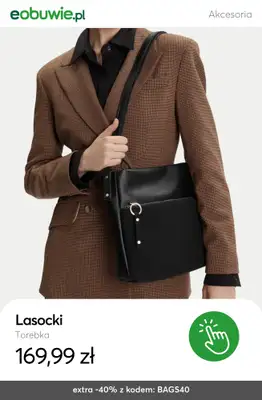 eobuwie.pl - gazetka promocyjna Extra -40% na wybrane torebki i plecaki, od 149 zł! od poniedziałku 12.01 do niedzieli 01.02 - strona 9