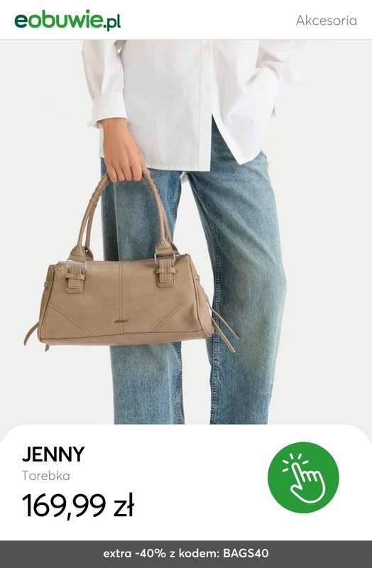 eobuwie.pl - gazetka promocyjna Extra -40% na wybrane torebki i plecaki, od 149 zł! od poniedziałku 12.01 do niedzieli 01.02 - strona 6