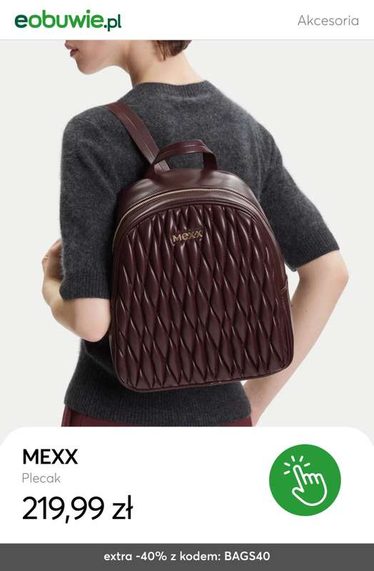 eobuwie.pl - gazetka promocyjna Extra -40% na wybrane torebki i plecaki, od 149 zł! od poniedziałku 12.01 do niedzieli 01.02 - strona 11