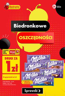 Biedronka - gazetka promocyjna Biedronkowe oszczędności od poniedziałku 12.01 do środy 14.01