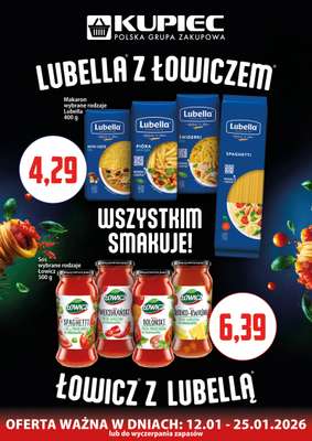 Kupiec - gazetka promocyjna Oferta plakatowa od poniedziałku 12.01 do niedzieli 25.01