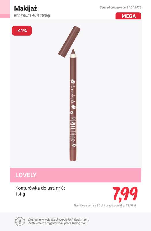 Rossmann - gazetka promocyjna Minimum 40% TANIEJ od poniedziałku 12.01 do środy 21.01 - strona 7
