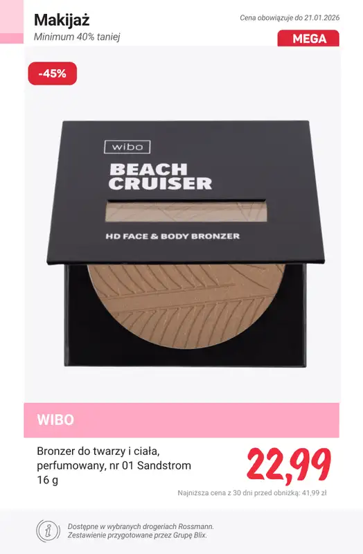 Rossmann - gazetka promocyjna Minimum 40% TANIEJ od poniedziałku 12.01 do środy 21.01 - strona 9