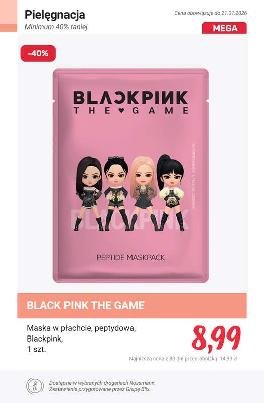 Rossmann - gazetka promocyjna Minimum 40% TANIEJ od poniedziałku 12.01 do środy 21.01 - strona 4