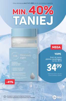 Rossmann - gazetka promocyjna Minimum 40% TANIEJ od poniedziałku 12.01 do środy 21.01