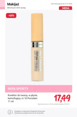 Rossmann - gazetka promocyjna Minimum 40% TANIEJ od poniedziałku 12.01 do środy 21.01 - strona 8