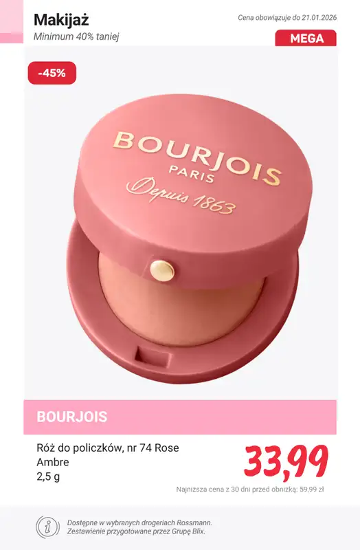 Rossmann - gazetka promocyjna Minimum 40% TANIEJ od poniedziałku 12.01 do środy 21.01 - strona 11