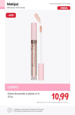 Rossmann - gazetka promocyjna Minimum 40% TANIEJ od poniedziałku 12.01 do środy 21.01 - strona 10