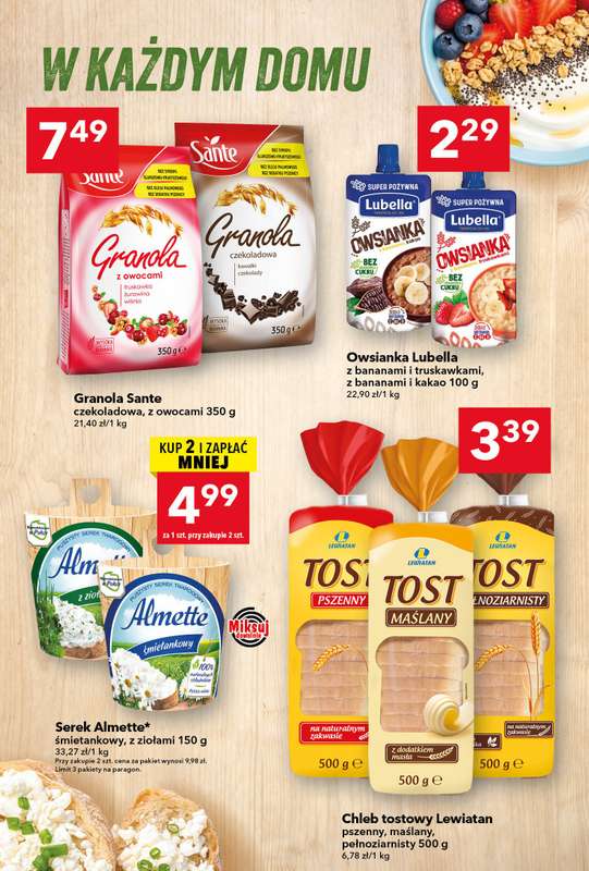 LEWIATAN - gazetka promocyjna Gazetka MAMY TO w Lewiatanie  do środy 21.01 - strona 7