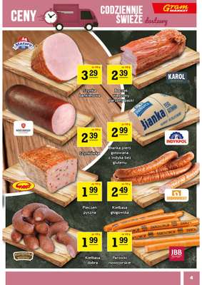 Gram Market - gazetka promocyjna Gazetka od środy 14.01 do wtorku 20.01 - strona 4