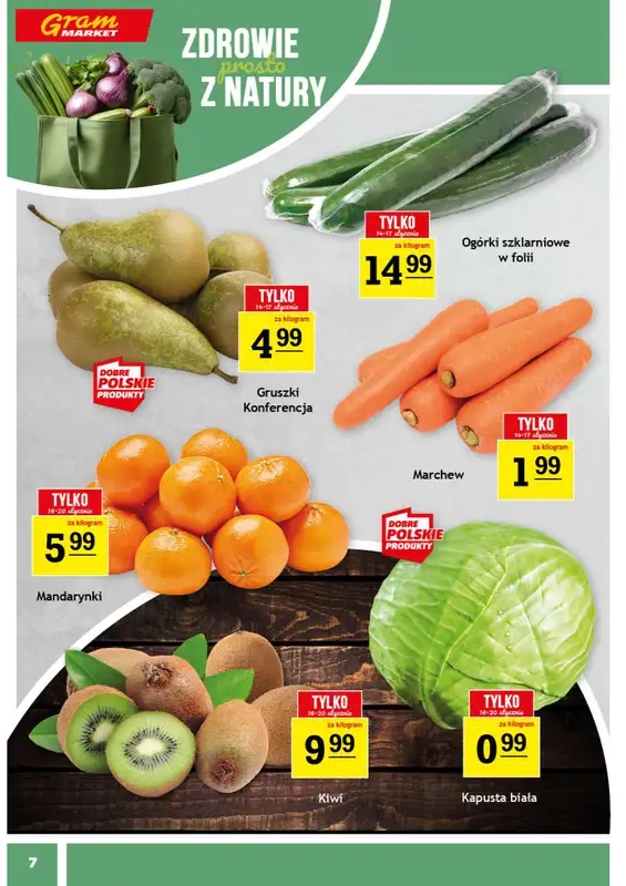 Gram Market - gazetka promocyjna Gazetka od środy 14.01 do wtorku 20.01 - strona 7