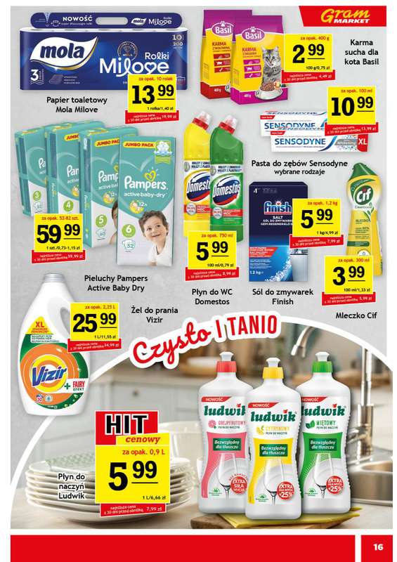 Gram Market - gazetka promocyjna Gazetka od środy 14.01 do wtorku 20.01 - strona 16