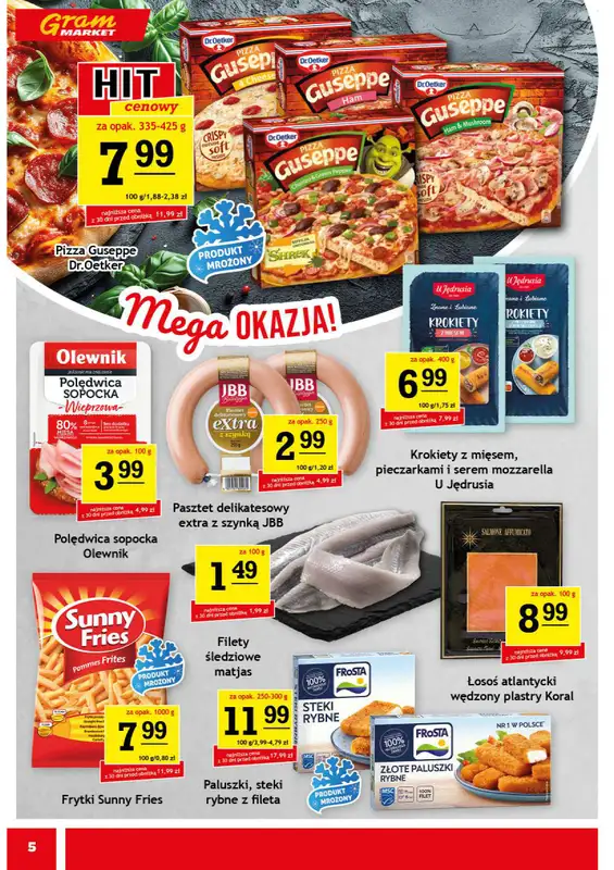 Gram Market - gazetka promocyjna Gazetka od środy 14.01 do wtorku 20.01 - strona 5