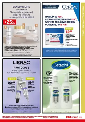 Ziko Dermo - gazetka promocyjna Pielęgnacja skóry zimą od czwartku 15.01 do środy 28.01 - strona 23