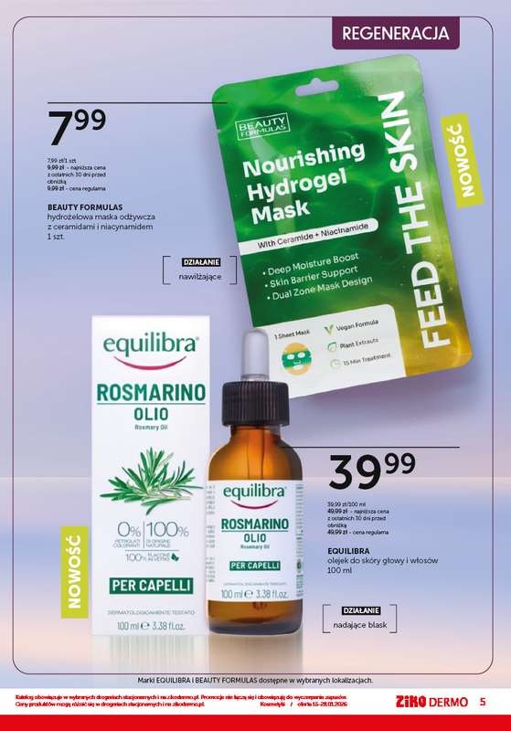 Ziko Dermo - gazetka promocyjna Pielęgnacja skóry zimą od czwartku 15.01 do środy 28.01 - strona 5