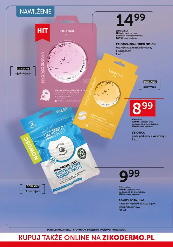 Ziko Dermo - gazetka promocyjna Pielęgnacja skóry zimą od czwartku 15.01 do środy 28.01 - strona 8
