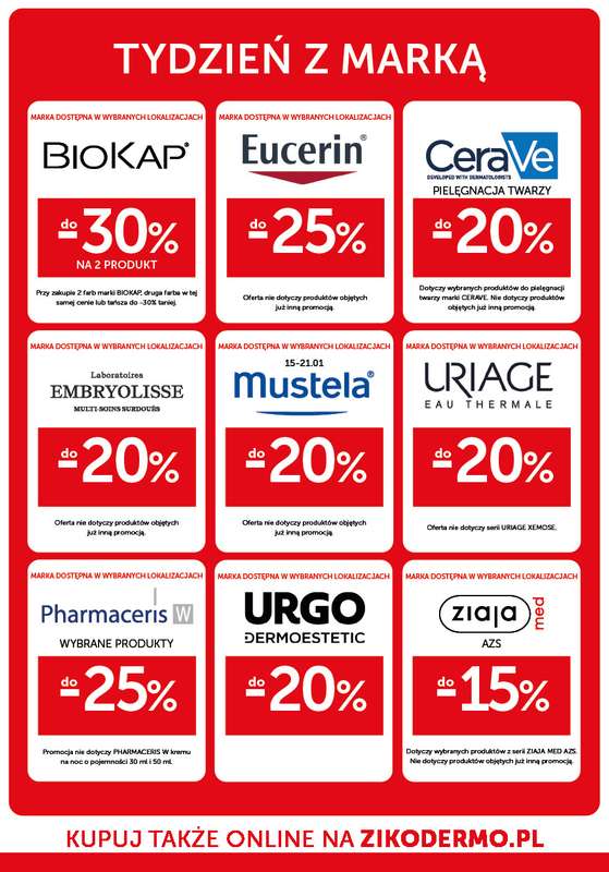 Ziko Dermo - gazetka promocyjna Pielęgnacja skóry zimą od czwartku 15.01 do środy 28.01 - strona 26