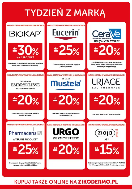 Ziko Dermo - gazetka promocyjna Pielęgnacja skóry zimą od czwartku 15.01 do środy 28.01 - strona 26