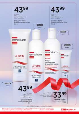 Ziko Dermo - gazetka promocyjna Pielęgnacja skóry zimą od czwartku 15.01 do środy 28.01 - strona 21