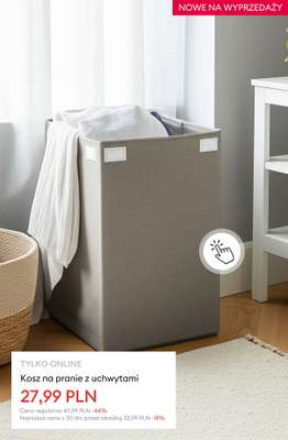 Kosz na pranie z uchwytami