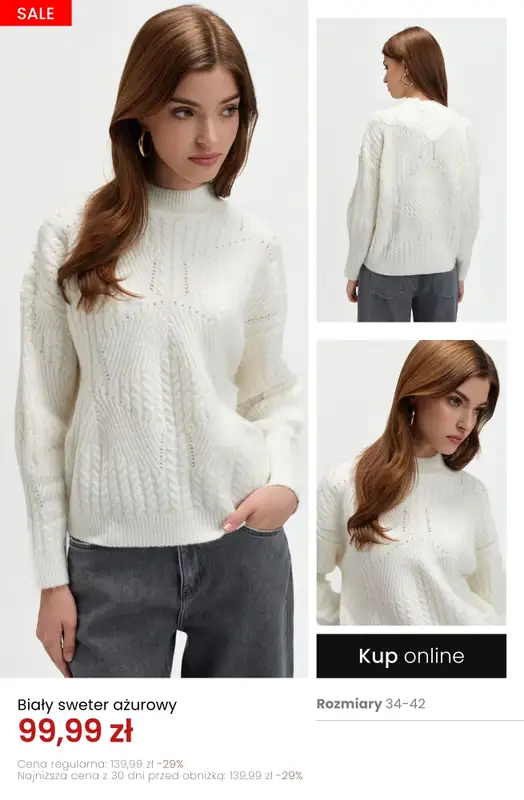 Top Secret - gazetka promocyjna Swetry już od 49,99 zł od poniedziałku 12.01 do środy 21.01 - strona 10