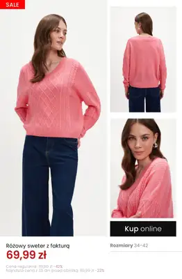 Top Secret - gazetka promocyjna Swetry już od 49,99 zł od poniedziałku 12.01 do środy 21.01 - strona 3