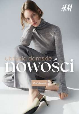 H&M - gazetka promocyjna Ubrania damskie NOWOŚCI od poniedziałku 12.01 