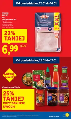 Lidl - gazetka promocyjna Oferta od poniedziałku od poniedziałku 12.01 do środy 14.01 - strona 9