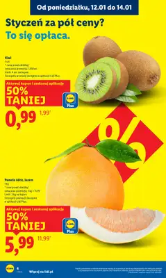 Lidl - gazetka promocyjna Oferta od poniedziałku od poniedziałku 12.01 do środy 14.01 - strona 4