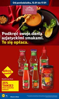 Lidl - gazetka promocyjna Oferta od poniedziałku od poniedziałku 12.01 do środy 14.01 - strona 46