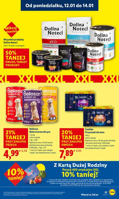 Lidl - gazetka promocyjna Oferta od poniedziałku od poniedziałku 12.01 do środy 14.01 - strona 37