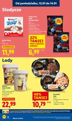 Lidl - gazetka promocyjna Oferta od poniedziałku od poniedziałku 12.01 do środy 14.01 - strona 56
