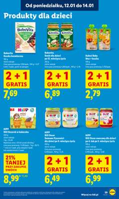 Lidl - gazetka promocyjna Oferta od poniedziałku od poniedziałku 12.01 do środy 14.01 - strona 59