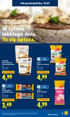 Lidl - gazetka promocyjna Oferta od poniedziałku od poniedziałku 12.01 do środy 14.01 - strona 55