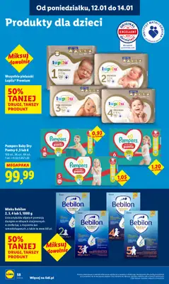 Lidl - gazetka promocyjna Oferta od poniedziałku od poniedziałku 12.01 do środy 14.01 - strona 58